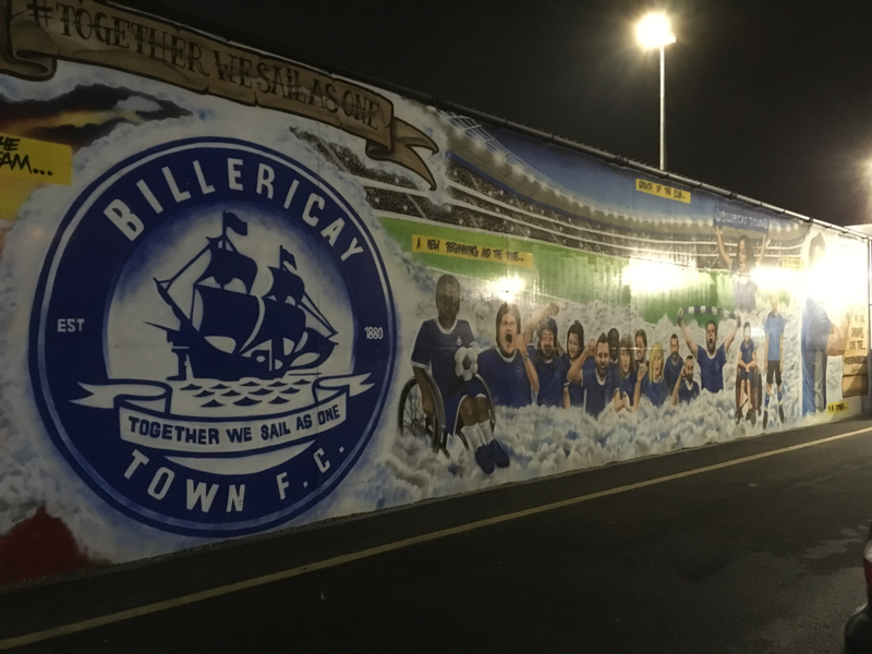 Inspiring soccer wall.